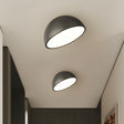 Modern Semicircular Ceiling Light  Sleek Metal Hemisphere Design - Product showcase