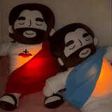 Jesus Plush Toy  Breathing Sleep Companion with LED Light - Product example