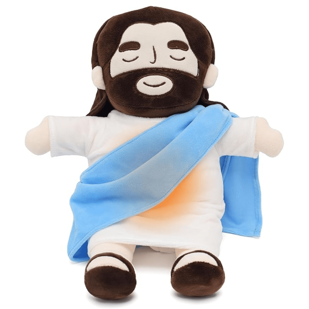 Jesus Plush Toy  Breathing Sleep Companion with LED Light - Product detail 6