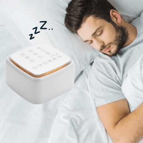 White Noise Sleep Machine  Compact Soothing Sound Generator - Product showcase