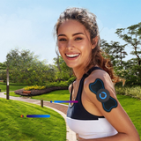 Electric Neck Shoulder Massager  USB Rechargeable with Blue LED - Product detail 4