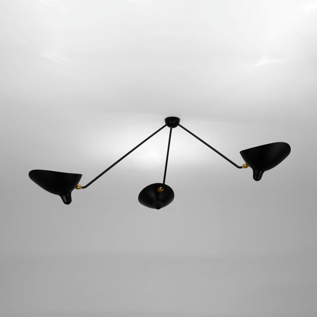 Modern Spider Ceiling Lamp  5-Arm Adjustable Metal Design - Product detail 37