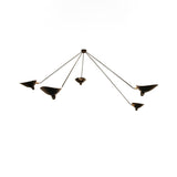 Modern Spider Ceiling Lamp  5-Arm Adjustable Metal Design - Product detail 41