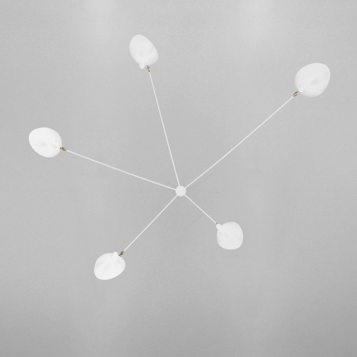 Modern Spider Ceiling Lamp  5-Arm Adjustable Metal Design - Product detail 43