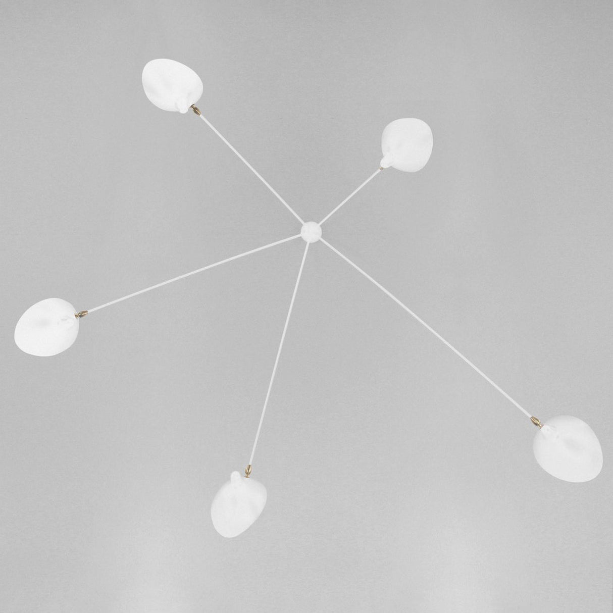 Modern Spider Ceiling Lamp  5-Arm Adjustable Metal Design - Product detail 44