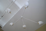 Modern Spider Ceiling Lamp  5-Arm Adjustable Metal Design - Product detail 8