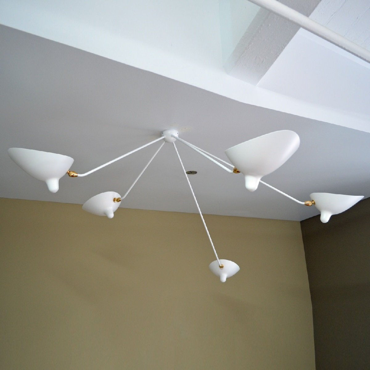 Modern Spider Ceiling Lamp  5-Arm Adjustable Metal Design - Product detail 17