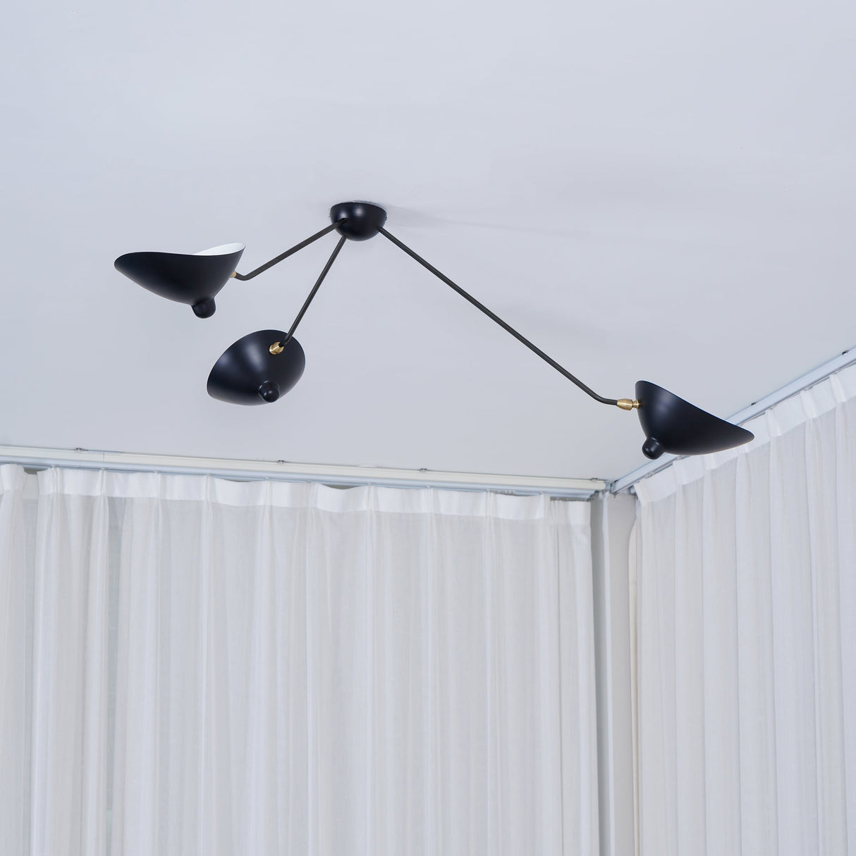 Modern Spider Ceiling Lamp  5-Arm Adjustable Metal Design - Product detail 13