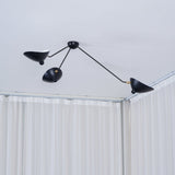 Modern Spider Ceiling Lamp  5-Arm Adjustable Metal Design - Product detail 13