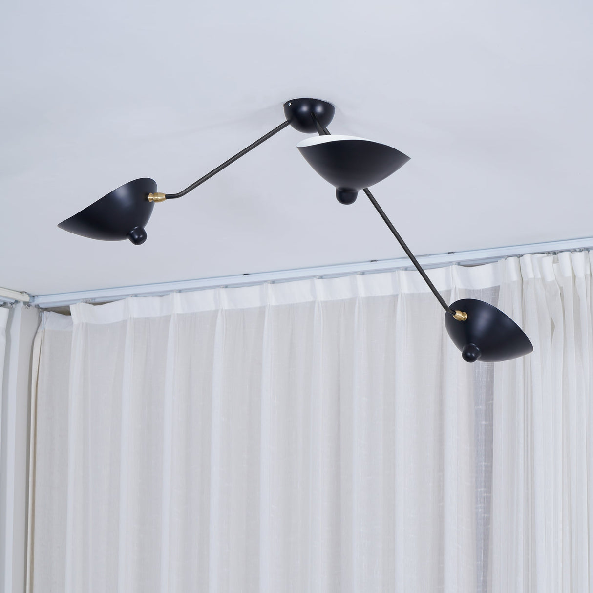 Modern Spider Ceiling Lamp  5-Arm Adjustable Metal Design - Product detail 12