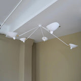 Modern Spider Ceiling Lamp  5-Arm Adjustable Metal Design - Product detail 52