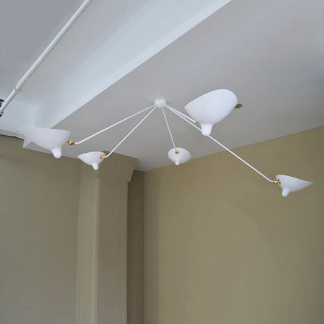 Modern Spider Ceiling Lamp  5-Arm Adjustable Metal Design - Product detail 52