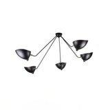 Modern Spider Ceiling Lamp  5-Arm Adjustable Metal Design - Product detail 51