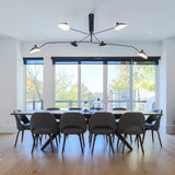Modern Ceiling Light  3-Arm Adjustable Design - Detailed view