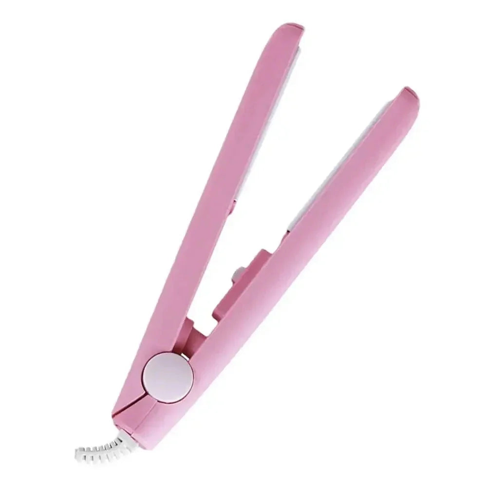 Mini Hair Straightener  Ceramic Plates Travel Size Tool - Product detail 4