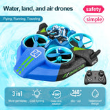 3-in-1 RC Drone Hovercraft  Water Land Air Vehicle - Product detail 18