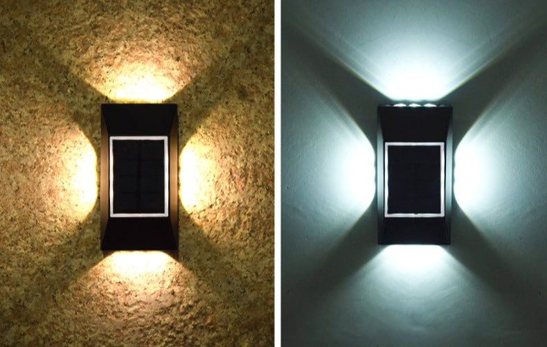 Solar Wall Light  Up-Down LED Outdoor Stair Illumination - Product detail 6