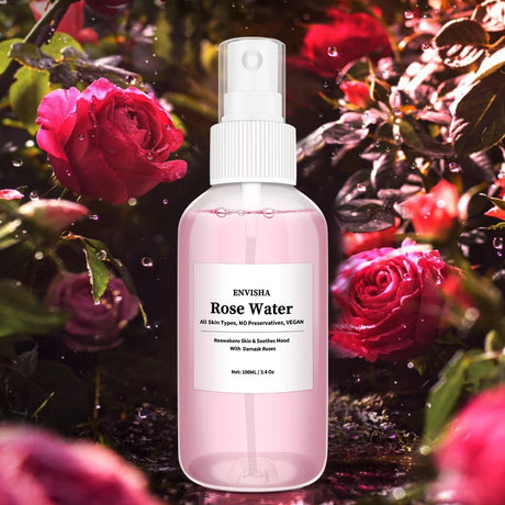 Natural Rose Water Spray  Pure Damask Rose Extract - Product showcase