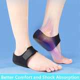 Orthopedic Heel Support Wrap  Adjustable Compression Fasciitis Relief - Product example