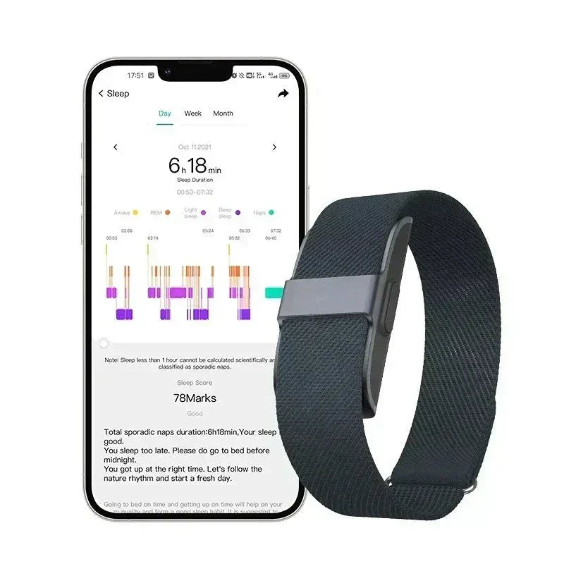 Smart Fitness Tracker  Sleep  Activity Monitor With IP68 Rating - Product showcase