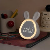 Kids Digital Alarm Clock  Bunny Night Light Design - Product example