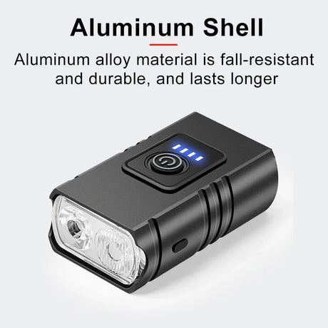 LED Bike Light Set  1500 Lumens USB Rechargeable Front and Rear - Product detail 5