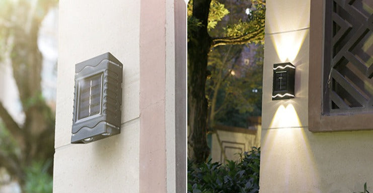 Modern Solar Wall Light  Smart LED Outdoor Lighting - Product detail 4