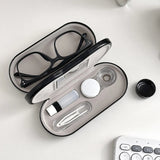 Double Layer Glasses Case  Contact Lens Storage System - Product detail 6