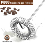 Electric Milk Frother  Professional Handheld Coffee Whisk - Product detail 6