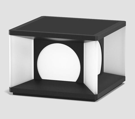 Solar Garden Pillar Light  Cube Design With Auto Sensor - Product detail 11