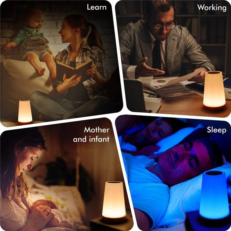 Color Changing Table Lamp  Wireless Rechargeable LED with Remote - Product detail 7