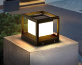 Solar Terrace Light  Modern Cube Frame Design - Product detail 4