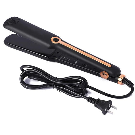 Professional Hair Straightener  Dual Function Flat Iron  Curler - Product showcase