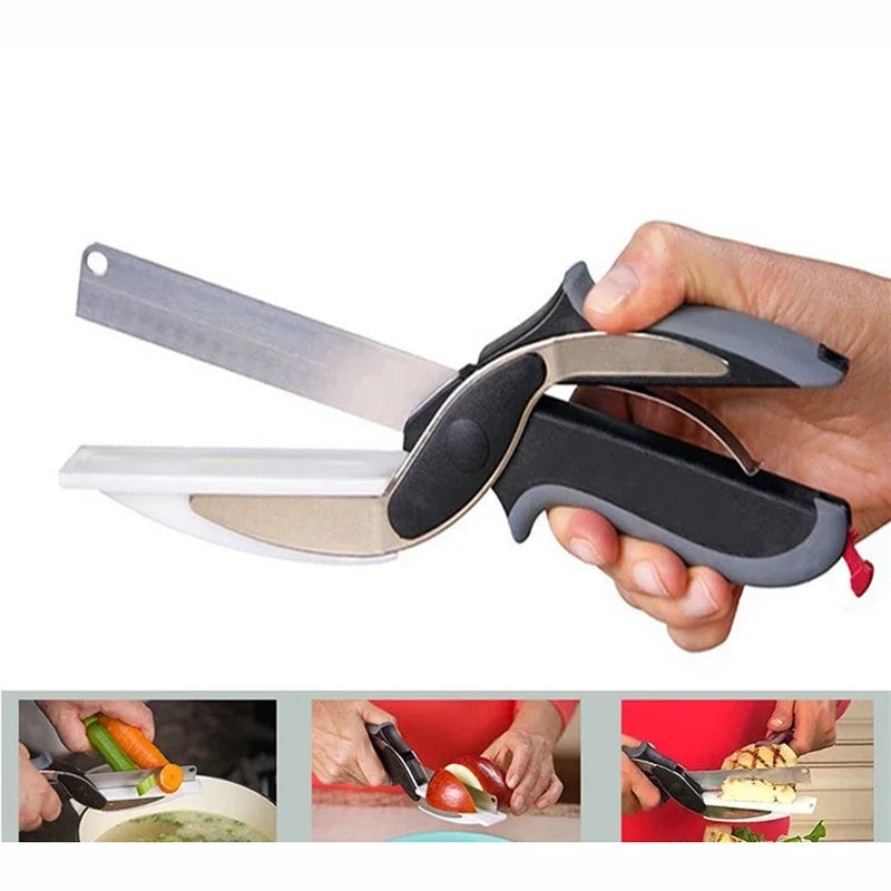 Smart Kitchen Scissors  2-in-1 Cutting Board Design - Product detail 4
