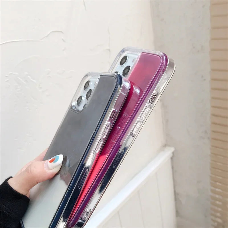 Dynamic Liquid iPhone Case  Luminous Glitter Quicksand Design - Product detail 4