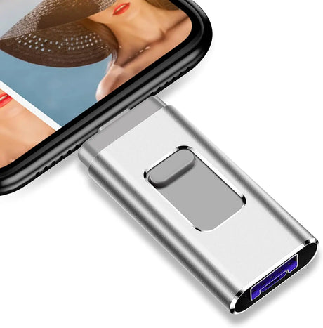 4-in-1 USB Flash Drive  Multi-Port OTG Storage Device - Product detail 9