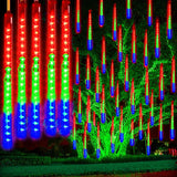 LED Meteor Shower Lights  Waterproof Cascading Outdoor Tubes - Product detail 9