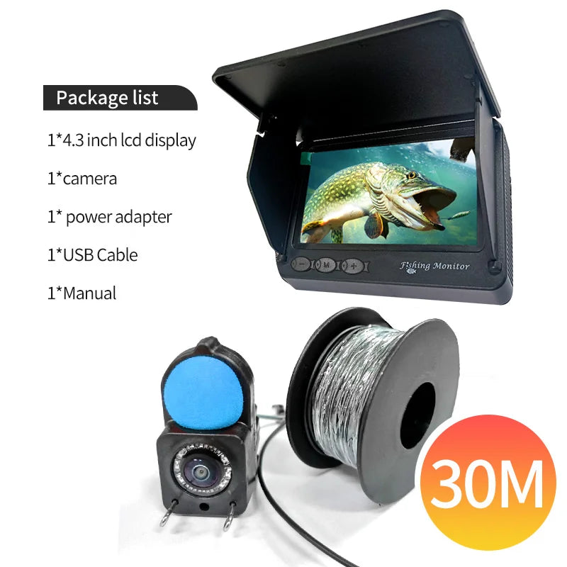 Underwater Fish Finder Camera  HD Display with Night Vision - Product detail 12