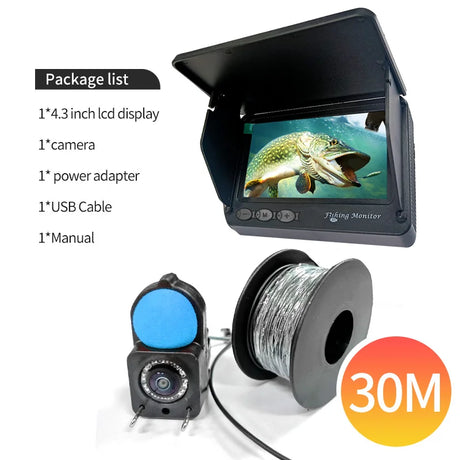 Underwater Fish Finder Camera  HD Display with Night Vision - Product detail 12