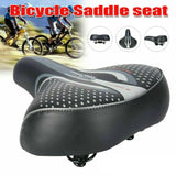 Ergonomic Bike Saddle  Extra Wide PU Leather Design - Product example
