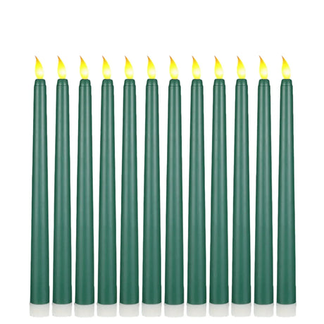 LED Black Taper Candles  Flameless Gothic Dining Decor - Product detail 10