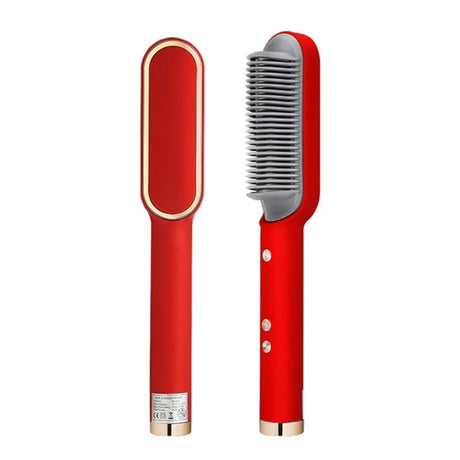 Professional Hair Styling Brush  Ceramic Ionic Straightener - Product detail 8