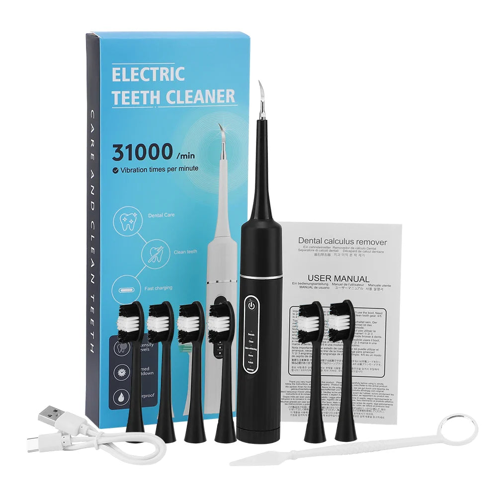 Electric Teeth Whitening Device  6-Speed Professional Scaler - Product detail 4