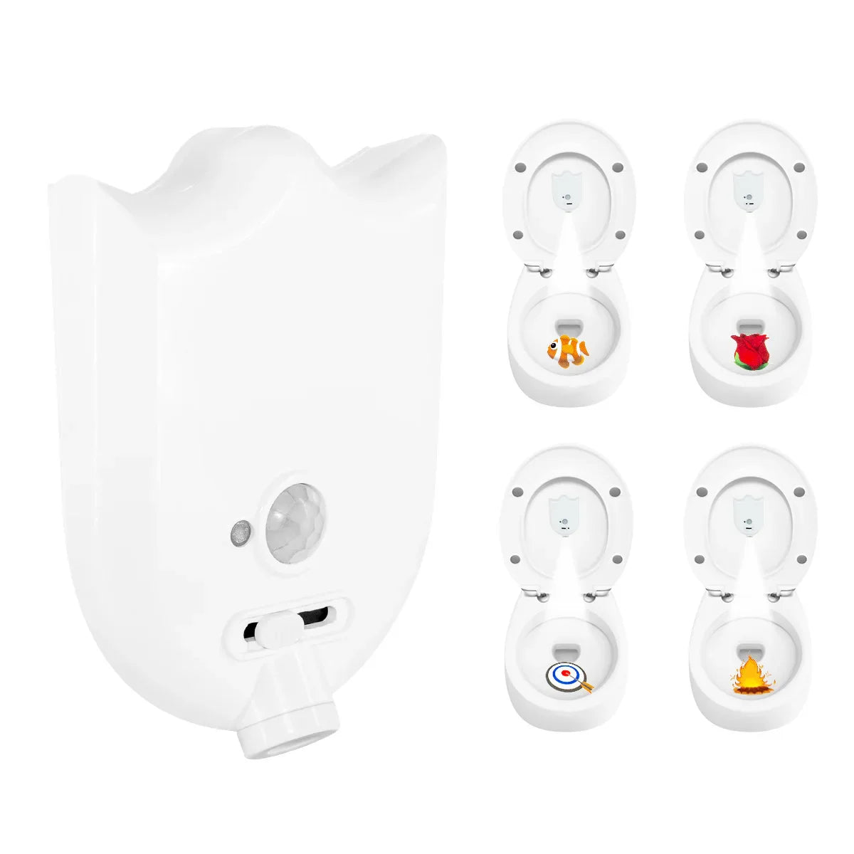 Motion Sensor Toilet Light  LED Bowl Projector With Night Guide - Product detail 10