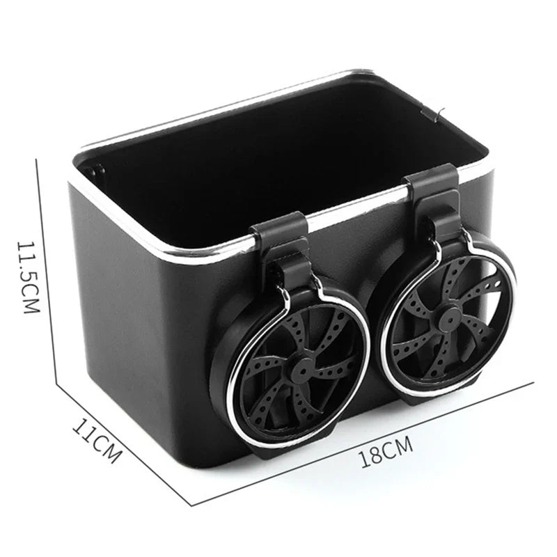 Car Storage Organizer  Dual Cup Holder Console Box - Product detail 7