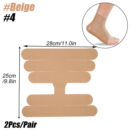 Athletic Kinesiology Tape  Pre-Cut Waterproof Support Strips - Product detail 33