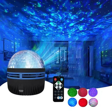 Aurora Night Light Projector  Remote Control LED Galaxy Effects - Product detail 14