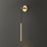 Modern Wall Reading Light  Slim Copper LED Sconce - Product detail 9