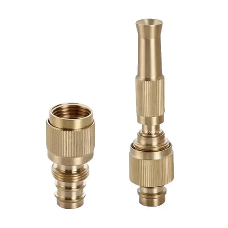 Brass Garden Hose Nozzle  High Pressure Adjustable Spray - Product detail 8