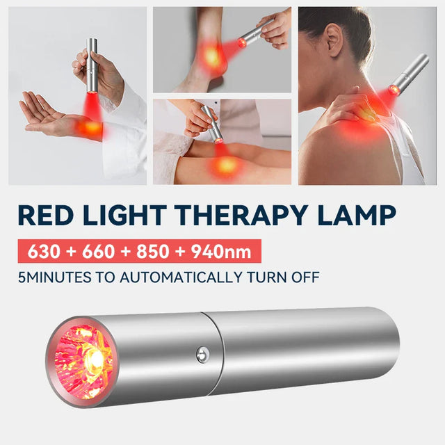 LED Red Light Therapy Device  Multi-Wavelength Pain Relief  Skin Care - Product showcase